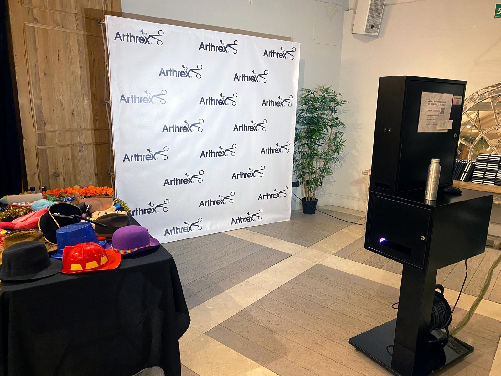 Fotomatón en evento corporativo