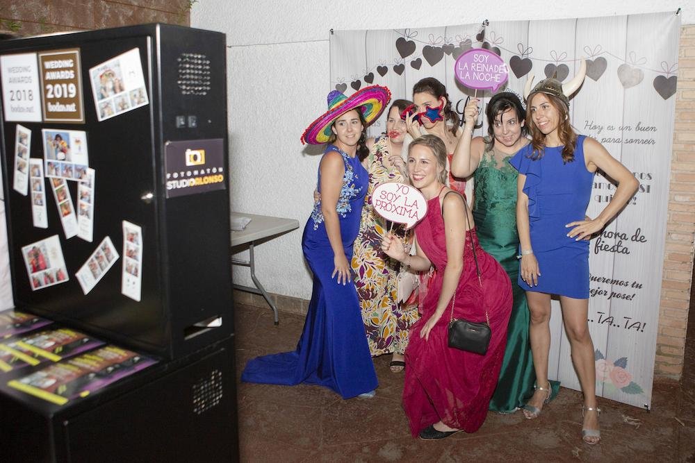 Fotomatón en una fiesta privada